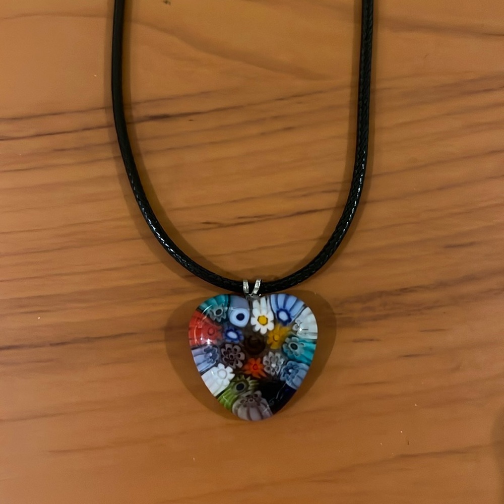 Murano glass necklace brand new from murano island